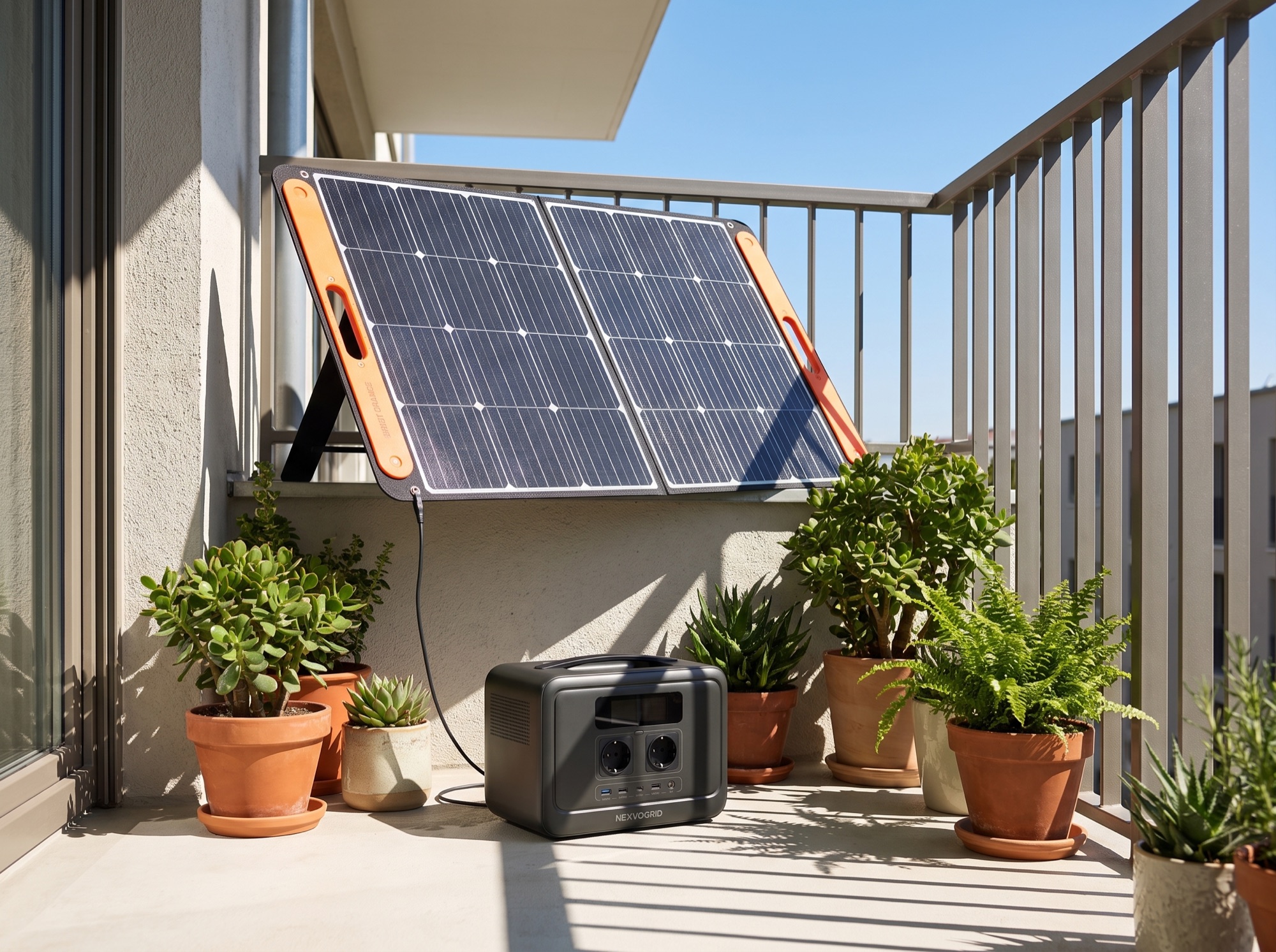 NexvoGrid Pro700 kullanımı: Balkon ve Güneş Enerjisi